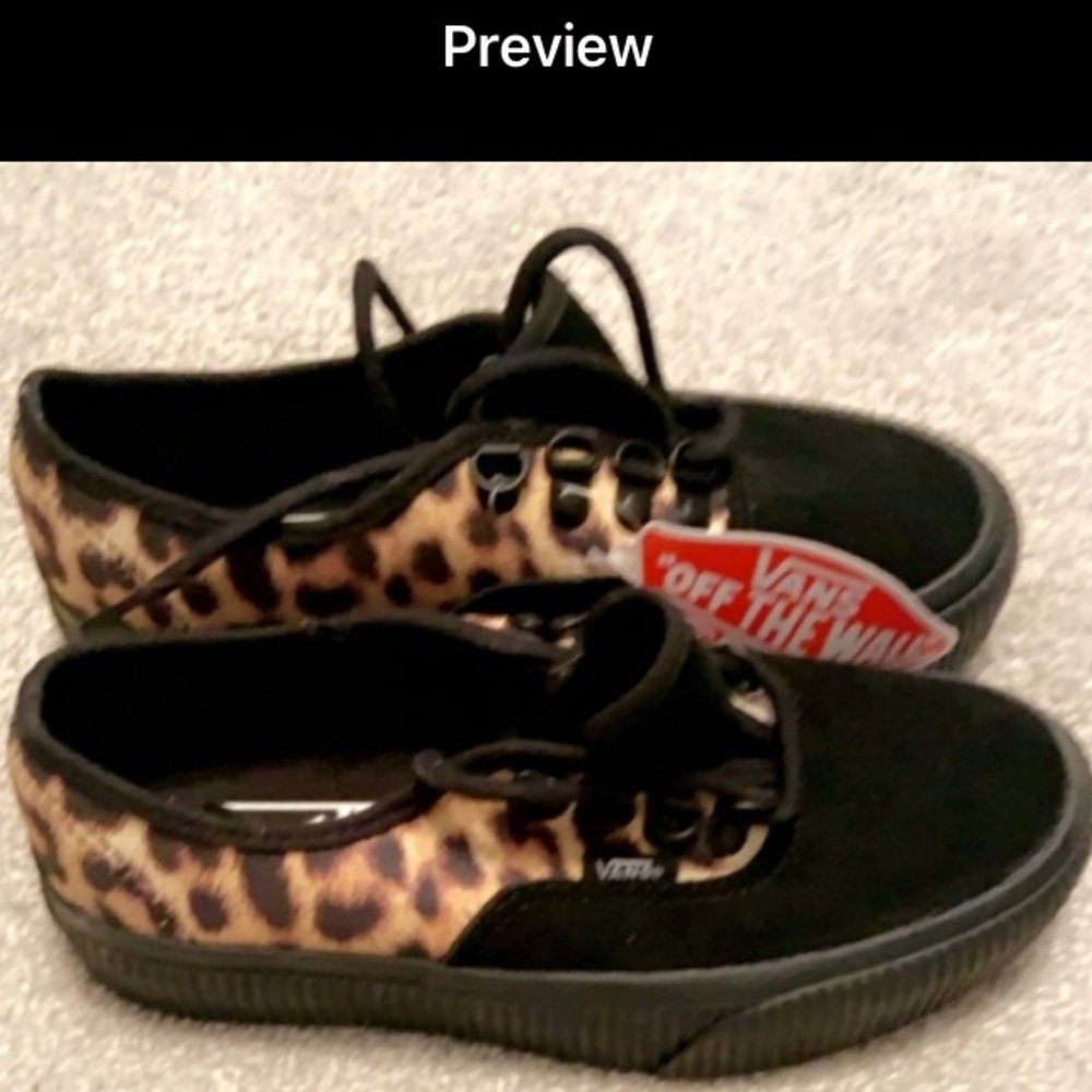 ❤️ Vans Cheetah Print sneakers New ❤️